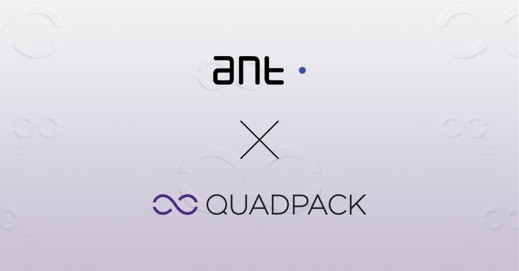 quadpack and Accevo logos
