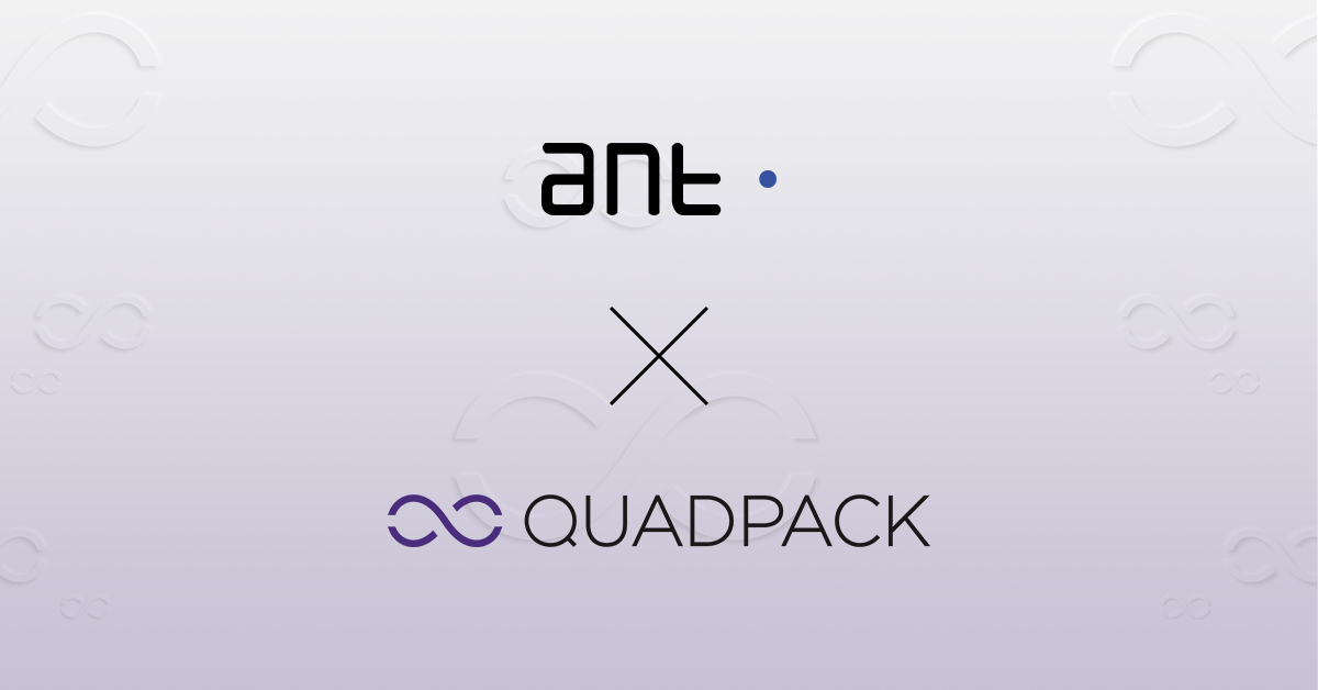 quadpack and Accevo logos