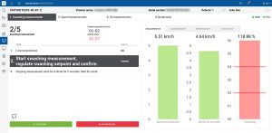 paperless system screen activities for opeator