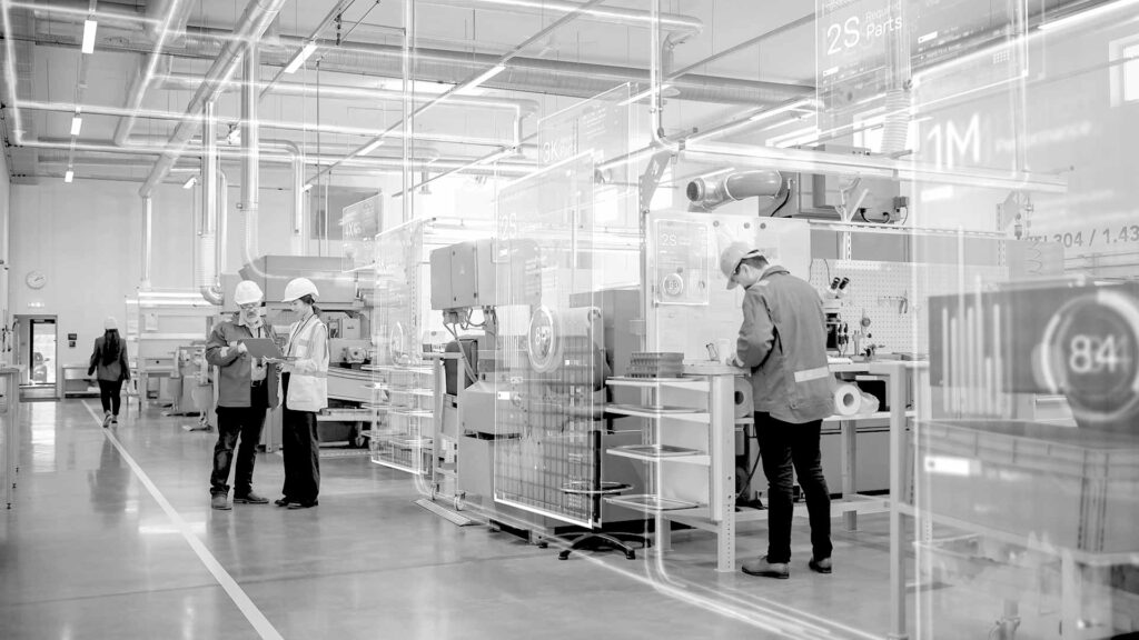 How does the production machine data acquisition software work 2025 gs